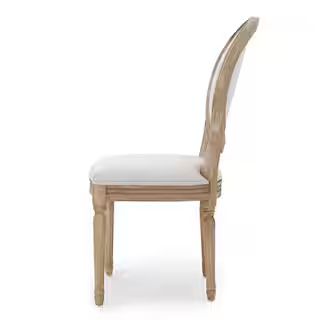 Noble House Phinnaeus Beige Fabric Dining Chairs (Set of 2) 11455 | The Home Depot