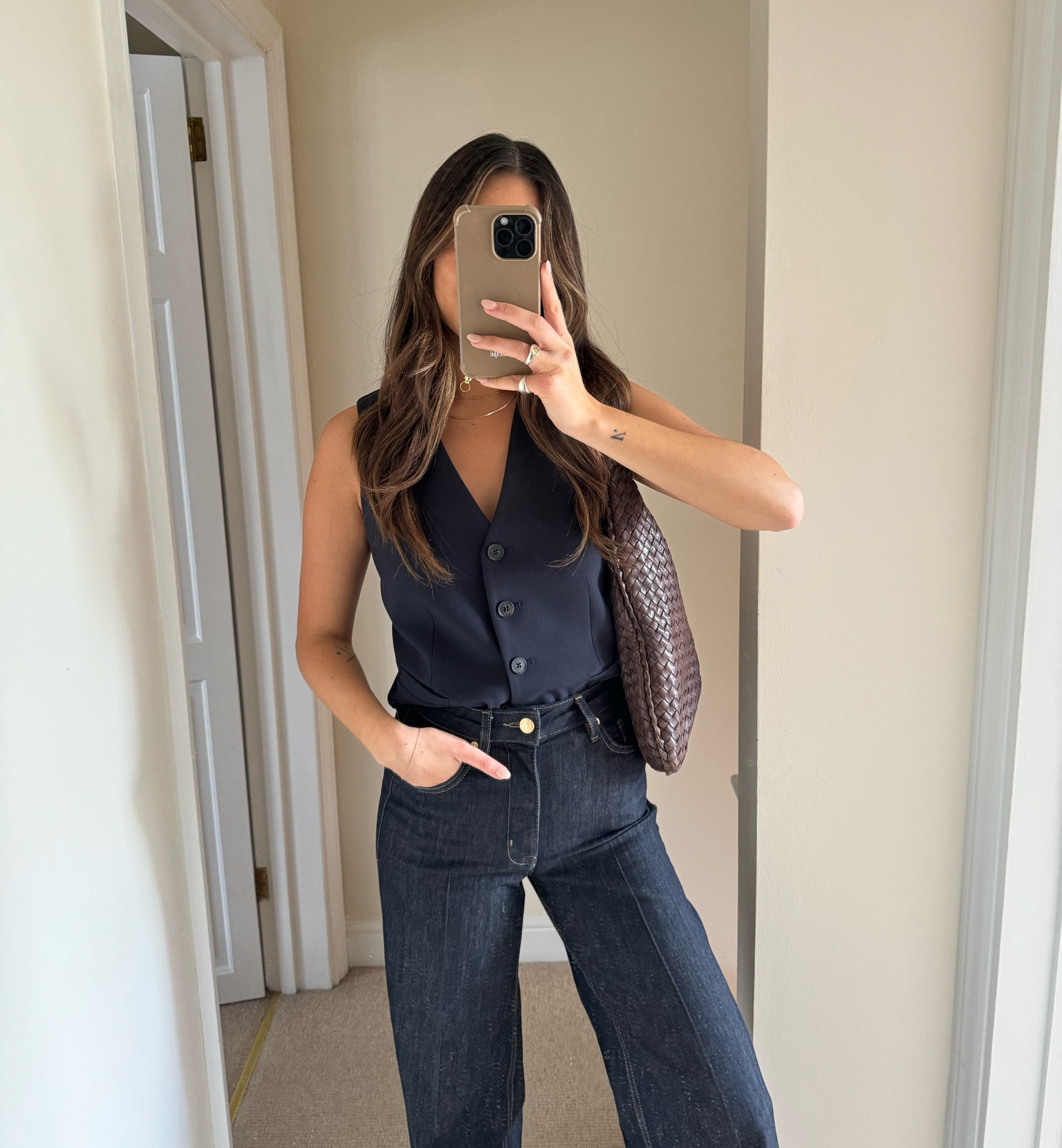 Look one from my denim reel with M&S!! 