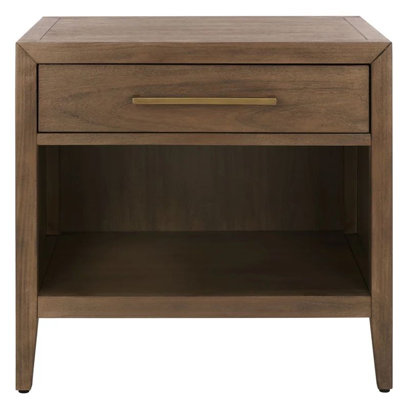 Kimana 1 - Drawer Solid Wood Nightstand | Wayfair North America