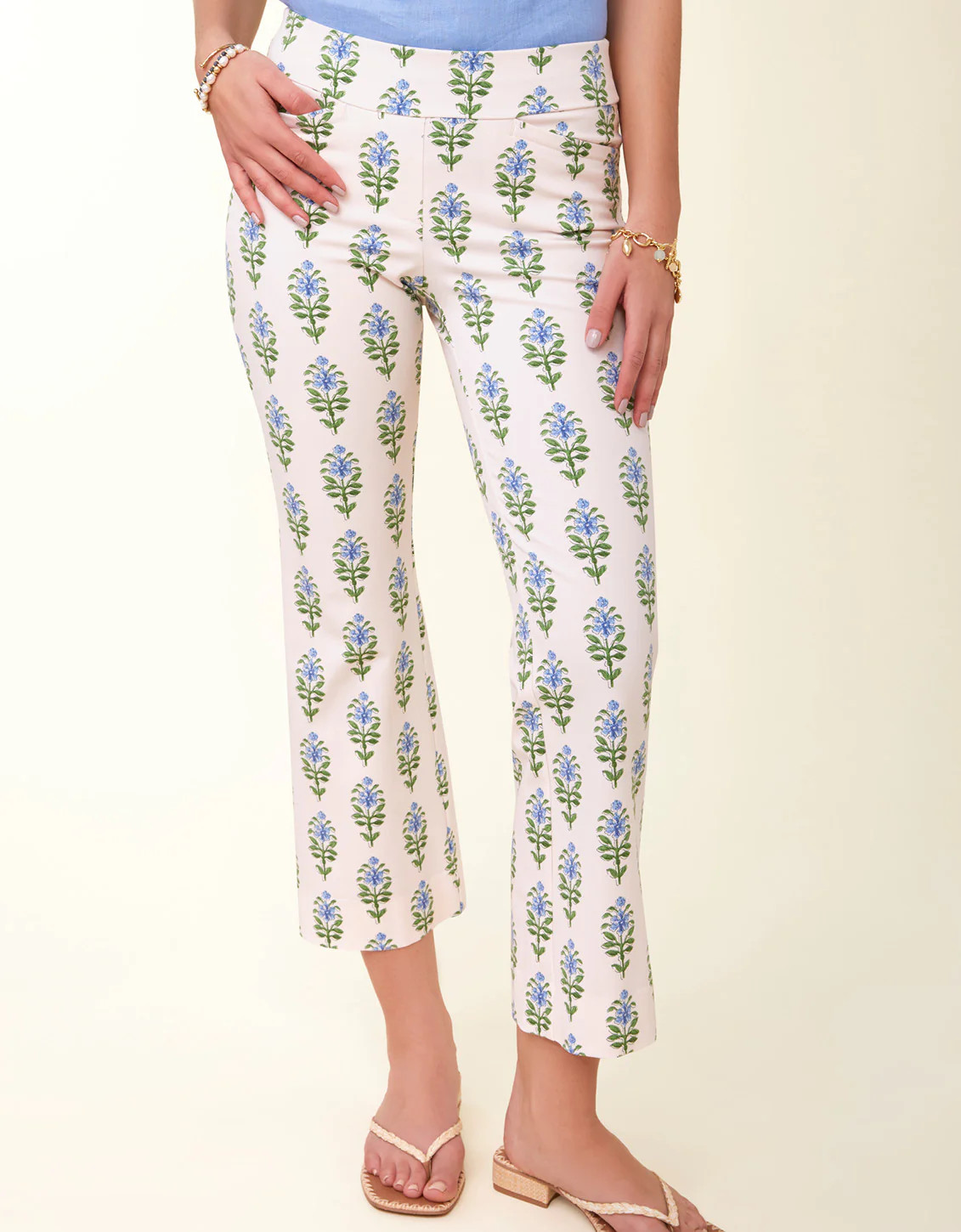 Maren Kick Flare Pant Ogeechee Delphinium | Spartina 449