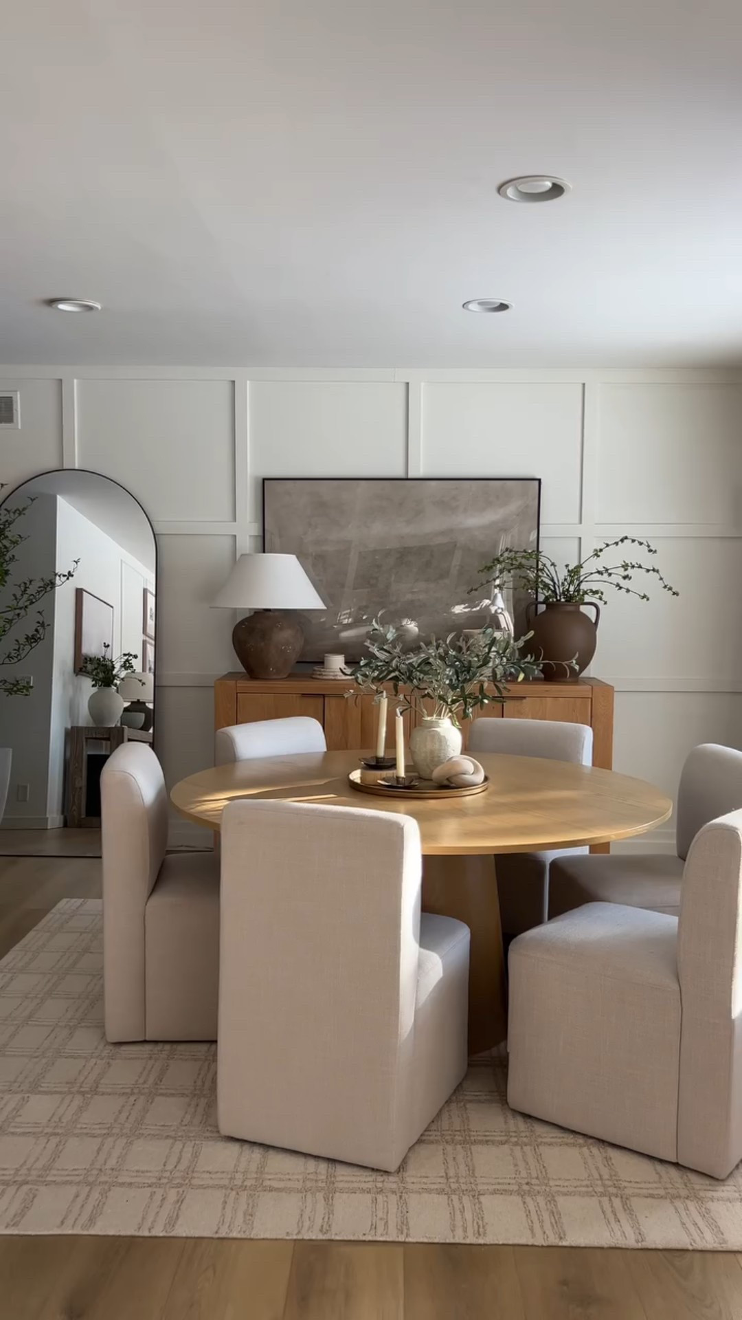 Dining room refresh ✨ 

Slowly resetting each space in my home post holidays 🫶

#LTKSaleAlert #LTKHome