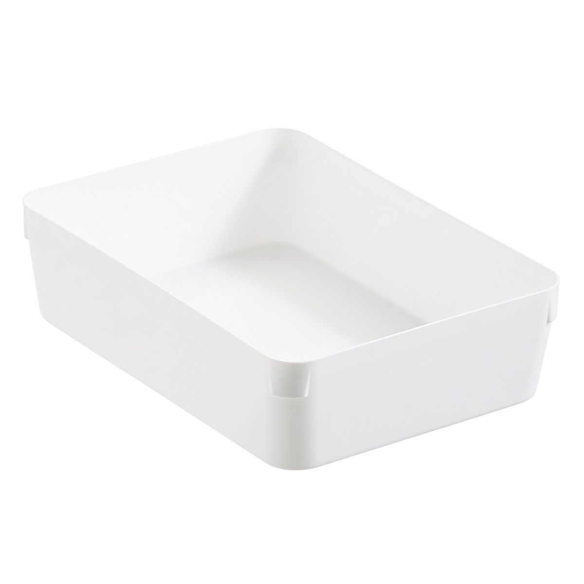 3-Tier Cart Medium Organizer Tray White | The Container Store