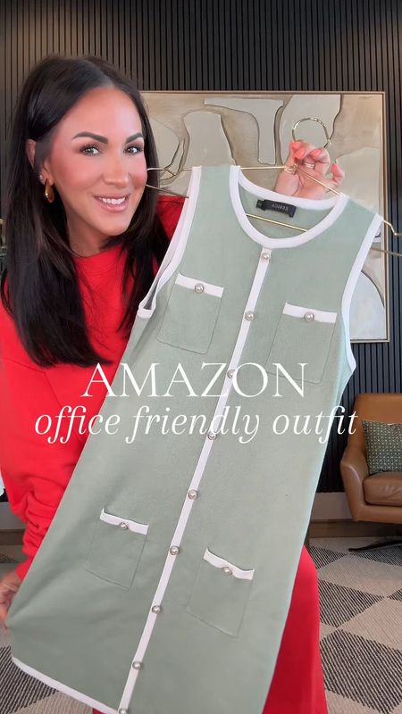 Amazon summer workwear!

Wearing a small in the dress. 
I’m 5’2, 130 lbs, 34 DD, 25 in waist. 

Outfit details will be saved in my storefront under June Finds! 

#affiliate #workwear #officeoutfit #fashionover40 #petitefashion

#LTKOver40 #LTKStyleTip #LTKWorkwear