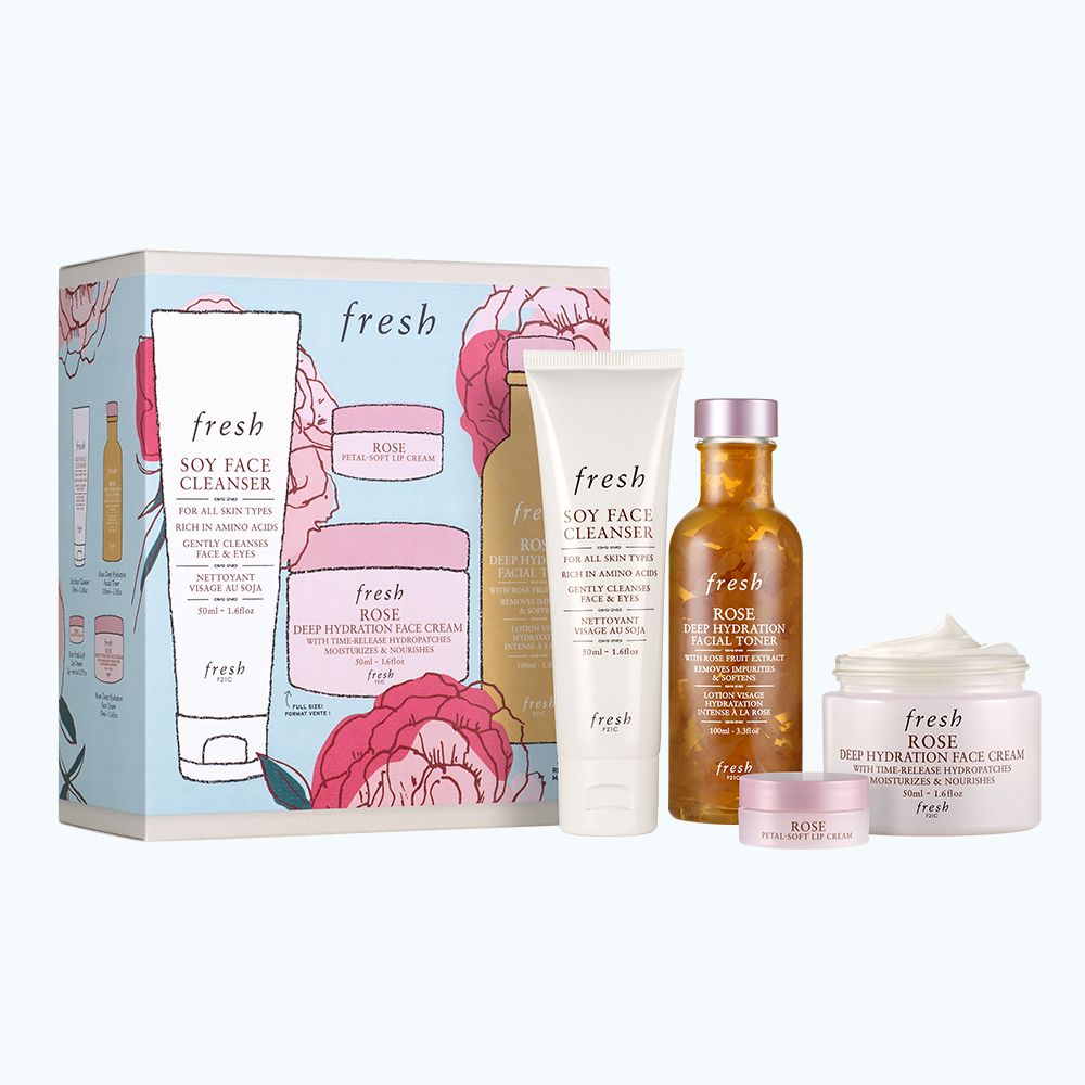 Rose Deep Hydration Skincare Gift Set | Fresh US