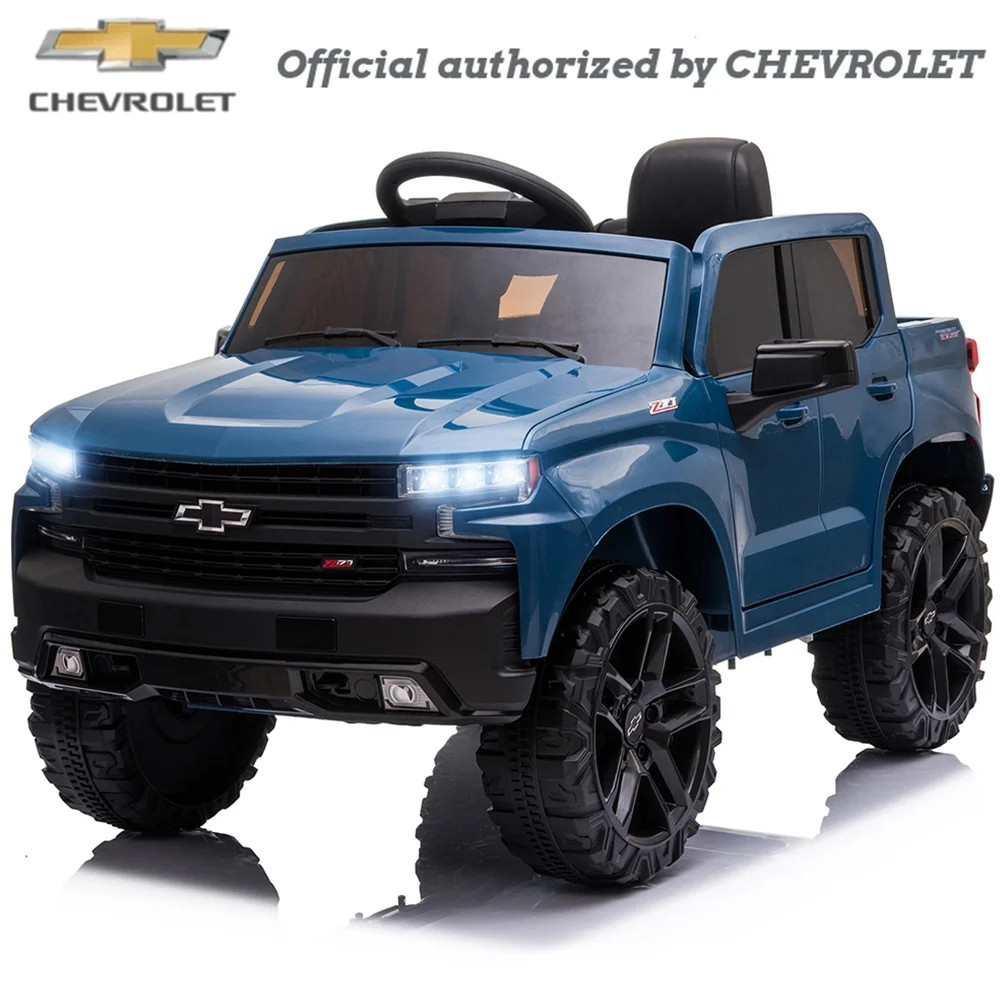 uhomepro 12V Kids Ride On Car Truck with Remote Control, Chevrolet Silverado Electric Cars Motori... | Walmart (US)