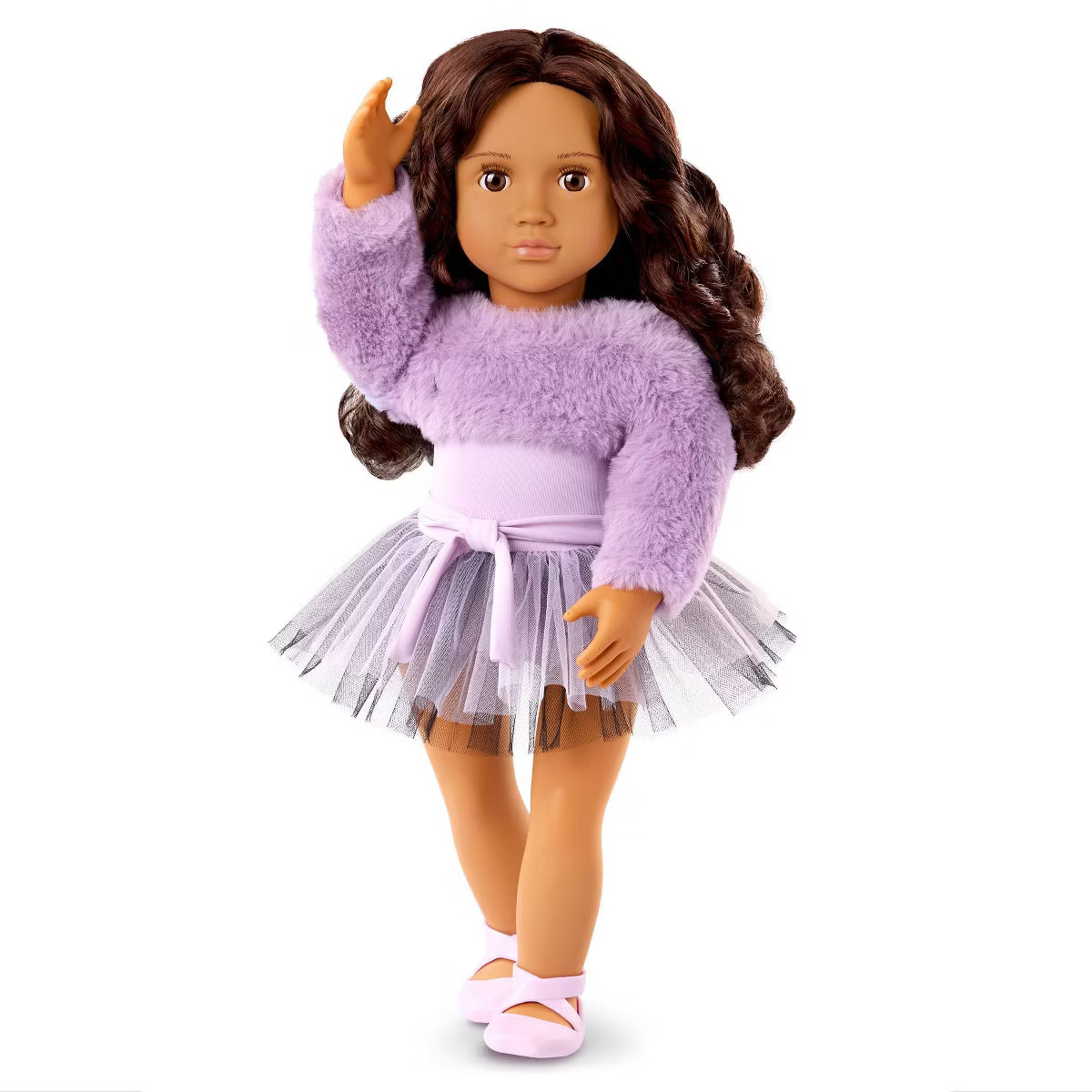 Our Generation Jovanna 18" Ballerina Doll in Lovely Lilac Ballet Dress | Target