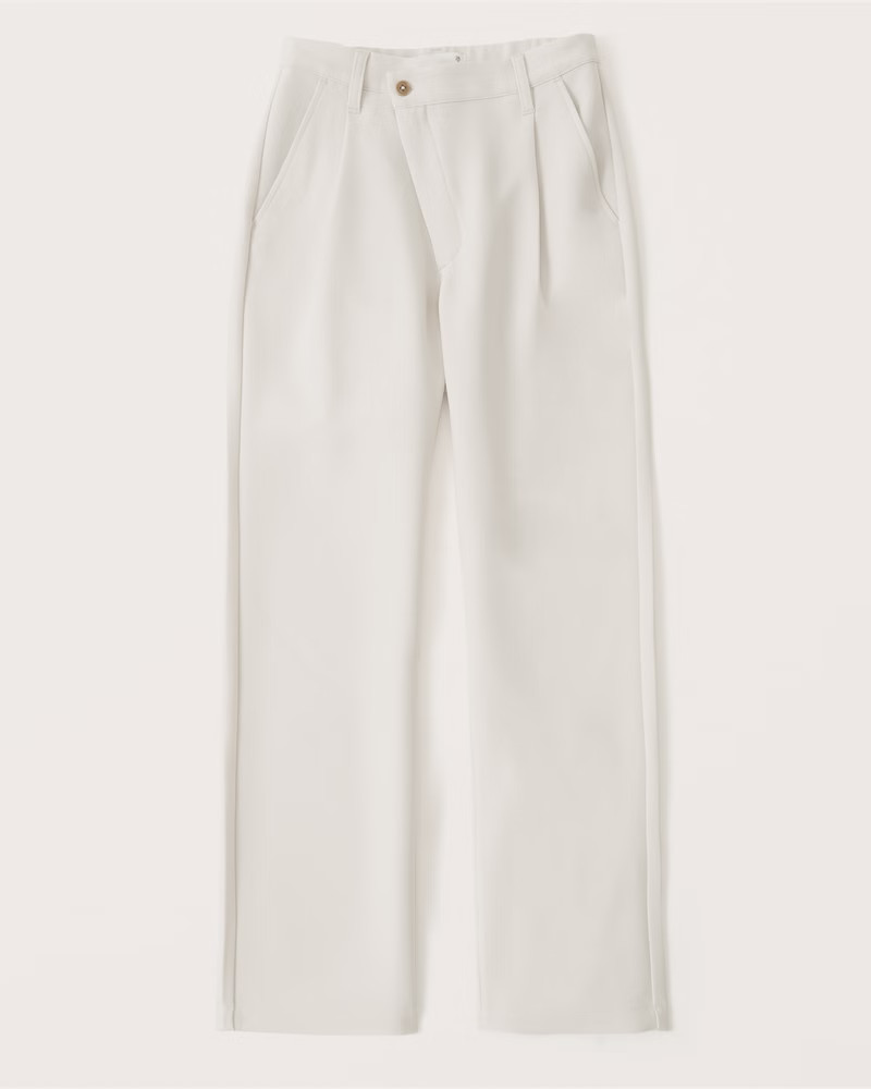 Women's Tailored 90s Relaxed Pants | Women's | Abercrombie.com | Abercrombie & Fitch (US)