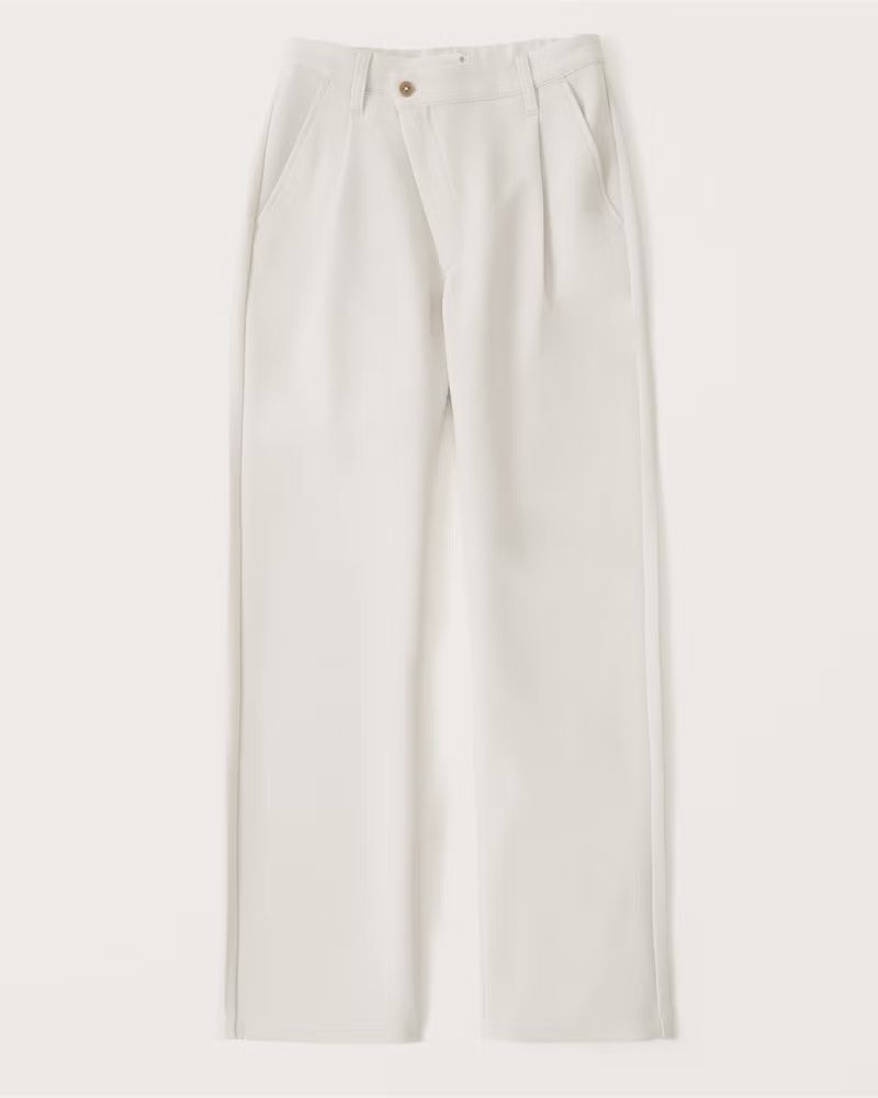 Women's Tailored 90s Relaxed Pants | Women's New Arrivals | Abercrombie.com | Abercrombie & Fitch (UK)