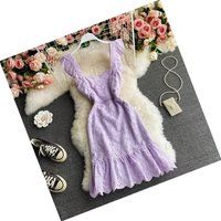 Aesthetic Cottagecore Clothing/Vintage Dress Prairie Dress Floral Knit Fabric 3 Colors | Etsy (US)