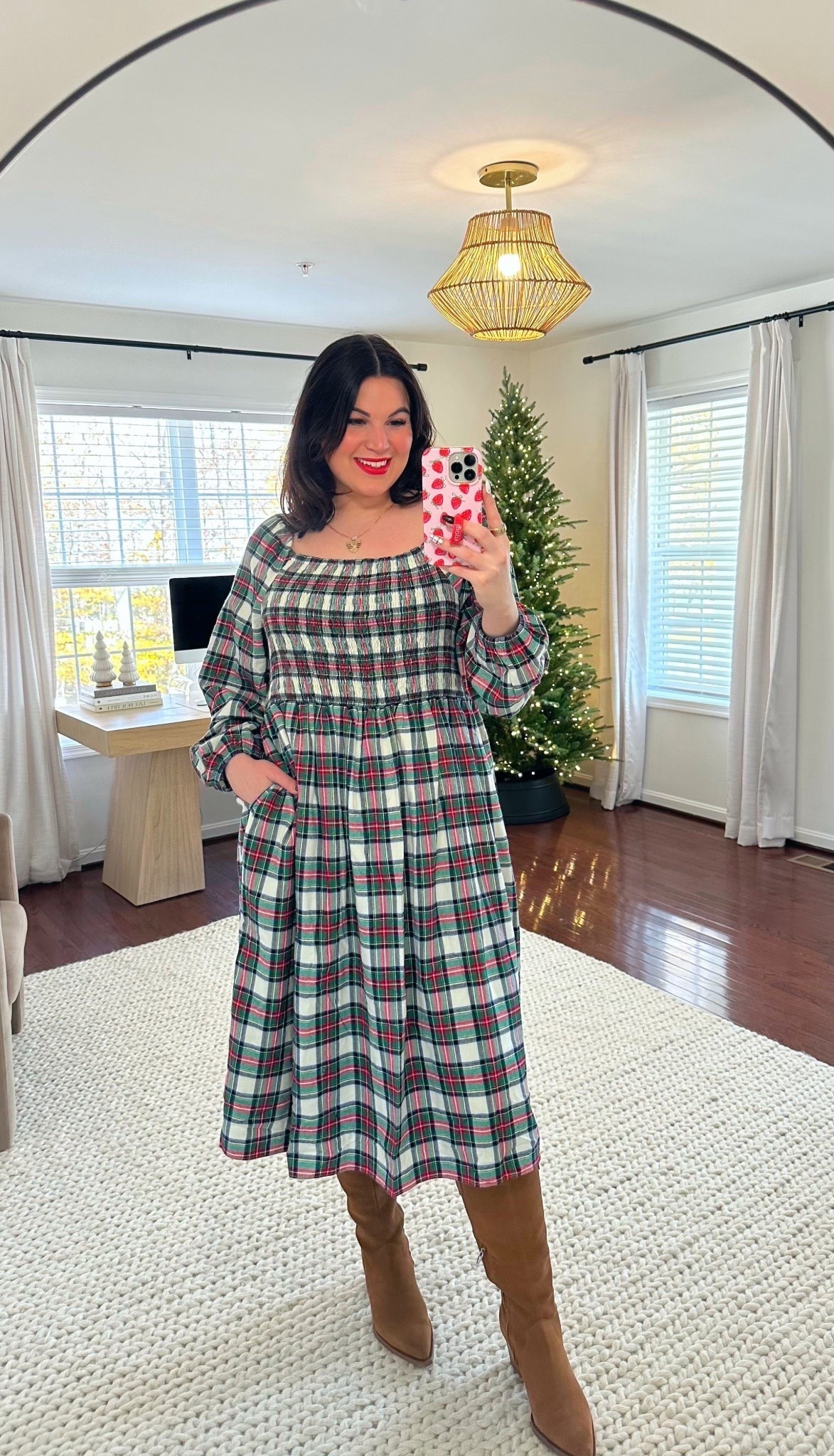 The cutest plaid dress! Perfect for Christmas Day or family Christmas photos 🎄

Dress - 10/12 



#LTKHoliday #LTKootd #LTKSeasonal