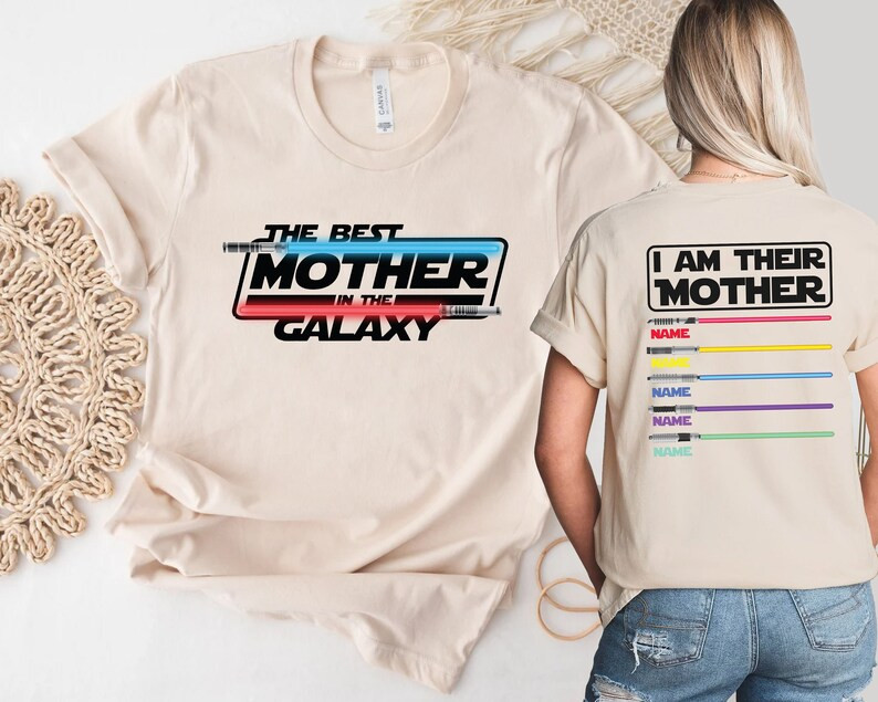 I Am Their Mother Personalized Shirt, Mom Shirt, Mothers Day, Star Wars Mother Shirt, Custom Shir... | Etsy (US)