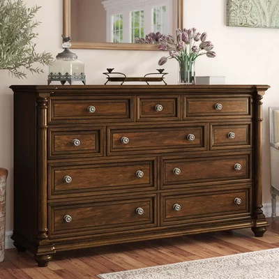 Leesburg 10 Drawer Dresser | Wayfair North America