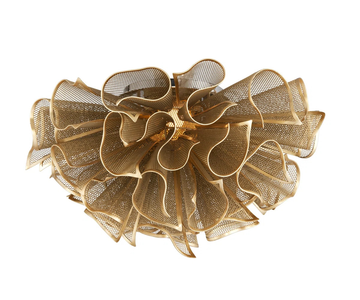 Pulse 5 Light Semi Flush | Perigold