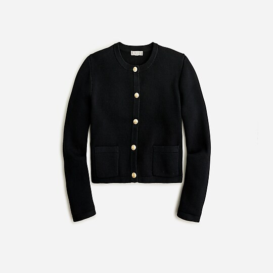 Emilie patch-pocket sweater lady jacket | J. Crew US