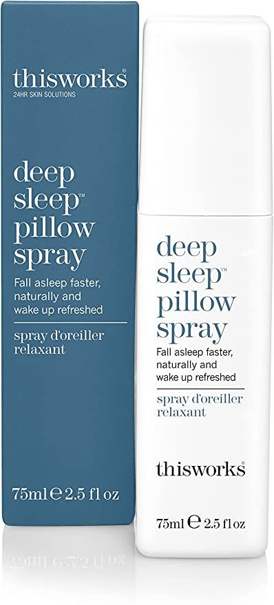 thisworks Deep Sleep Pillow Spray: Natural Sleep & Aid with Lavender for Relaxation, 75ml, 2.5 fl... | Amazon (US)