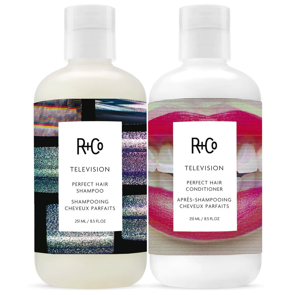 TELEVISION Perfect Hair Shampoo + Conditioner Set | R+Co