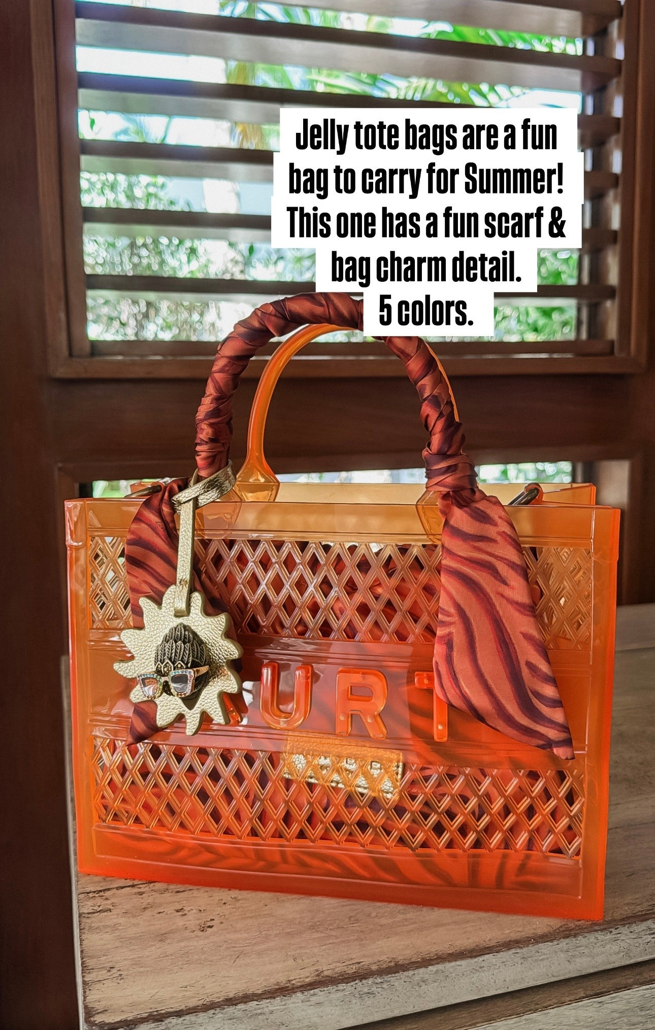 Jelly tote bag. Summer jelly bag. Summer accessories. 5 colors. 

#LTKSeasonal #LTKOver40