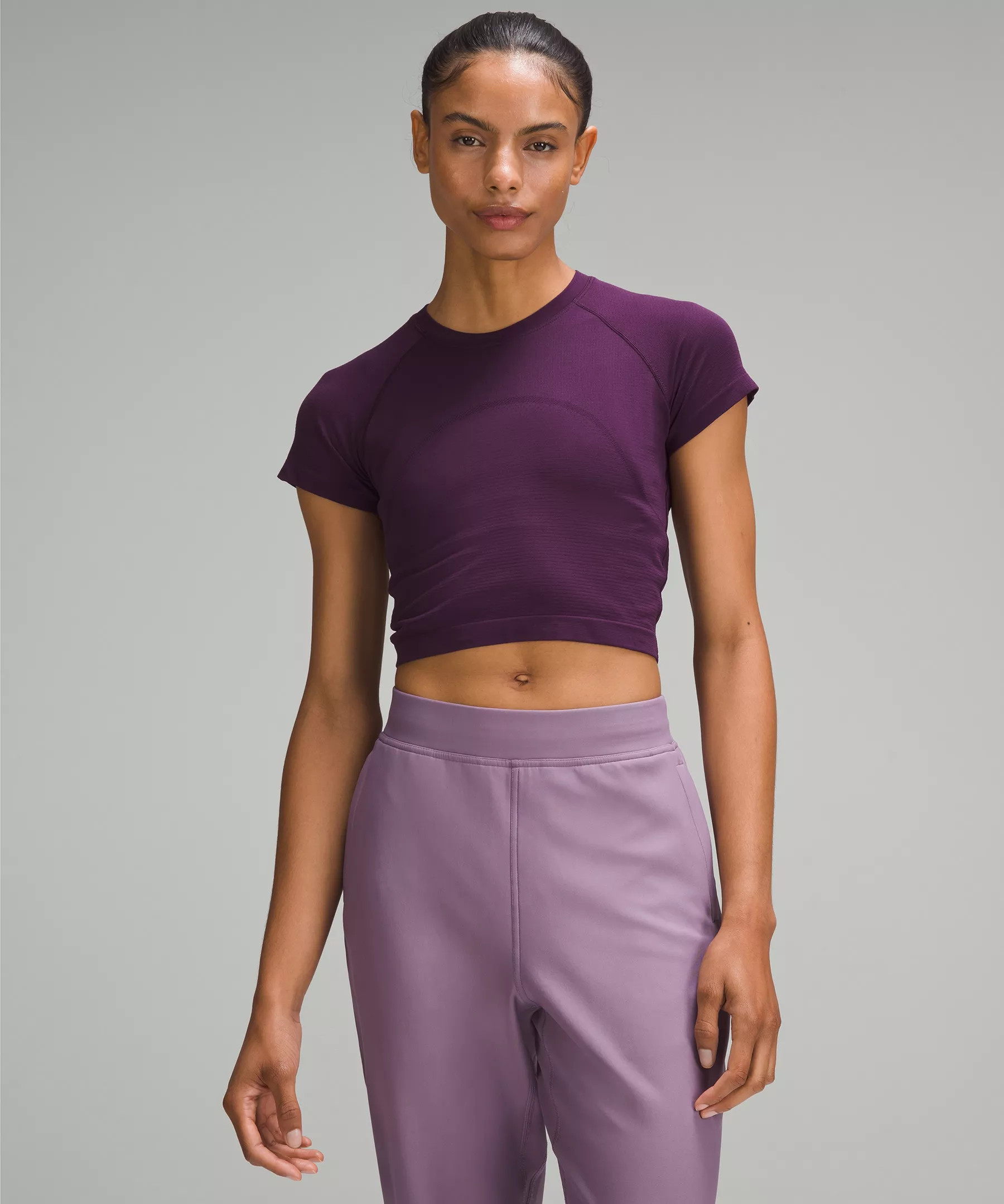 Swiftly Tech Cropped Short-Sleeve Shirt 2.0 | Lululemon (US)