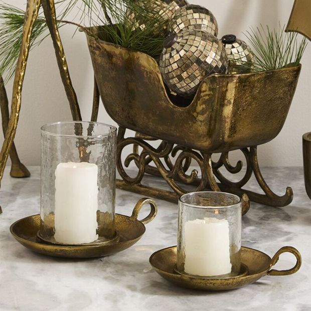 Classic Accents Candle Holder | Antique Farm House