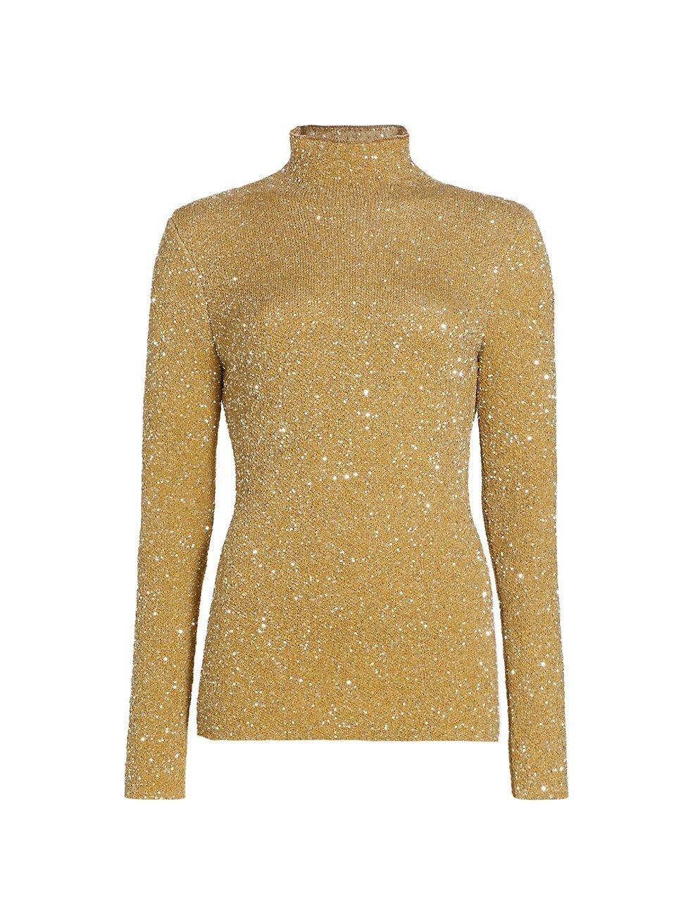 Sequin Knit Sweater | Saks Fifth Avenue