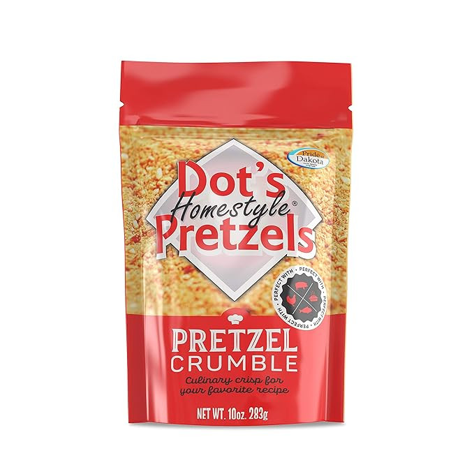 Dot's Homestyle Pretzels | Pretzel Crumble | 10 oz. Bag | Formerly Dot's Pretzel Rub | 1 Bag | Amazon (US)