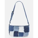 Kacey Lee Women's Denim Shoulder Bag, Denim Patchwork | Walmart (US)