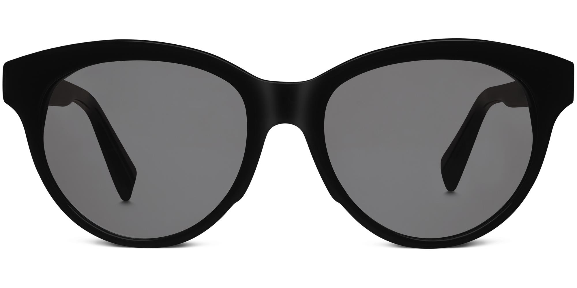 Piper Sunglasses in Jet Black for Women | Warby Parker