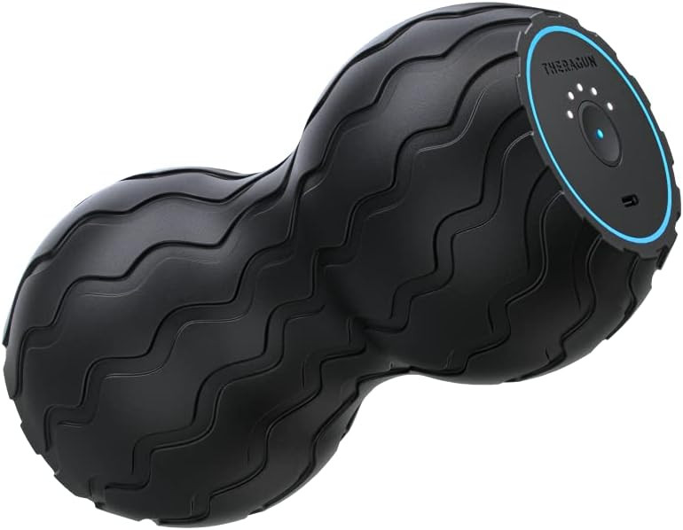 Therabody Wave Series Wave Duo - Ergonomically Contoured Foam Roller. Bluetooth Enabled Muscle Ro... | Amazon (US)