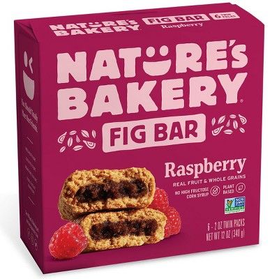 Nature's Bakery Raspberry Fig Bar - 6ct | Target