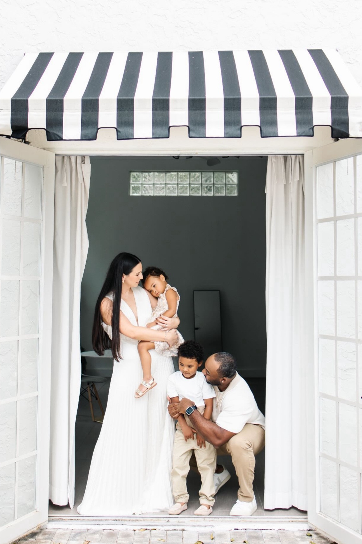 I wore this gorgeous pleated jumpsuit for our family holiday photos! It is so flattering and comfortable and a great look for the holidays. I am wearing a size L for reference! Comes in multiple colors 

#LTKHoliday #LTKSeasonal #LTKMidsize