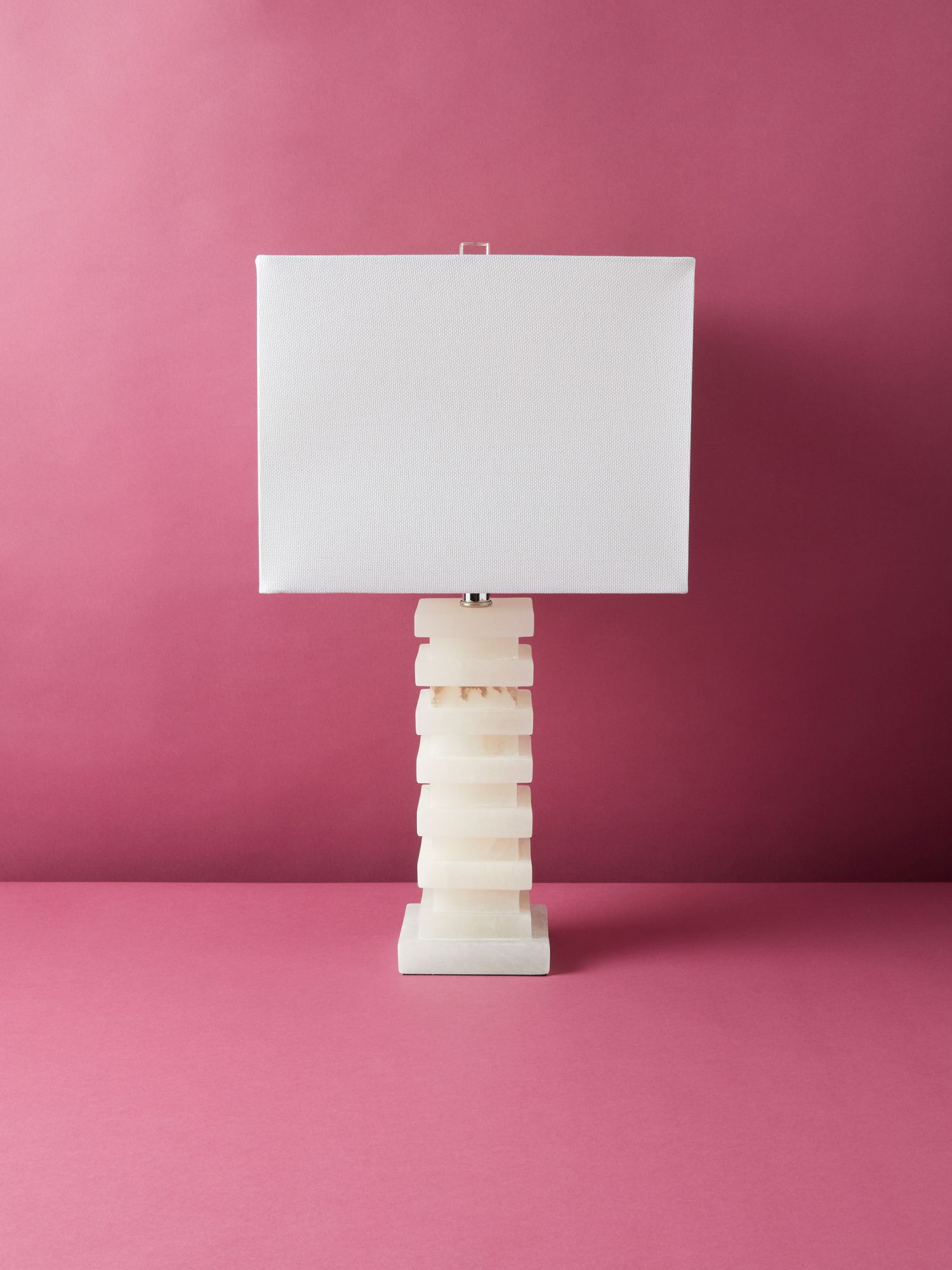 25in Marble Cinder Table Lamp | HomeGoods
