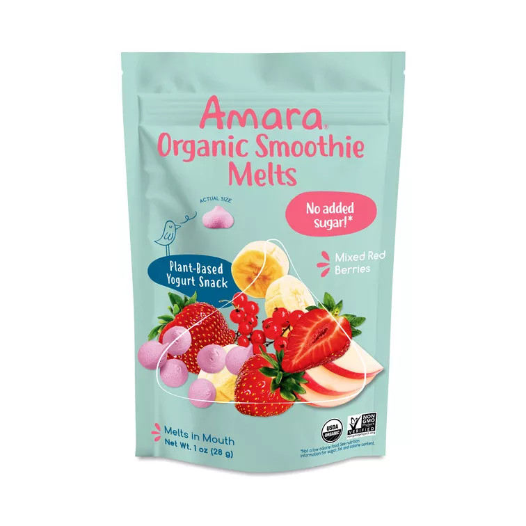 Amara, Organic Smoothie Melts, Mixed Red Berries | Thrive Market