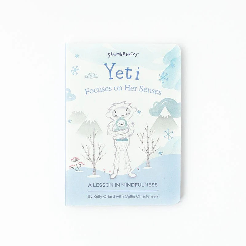 Yeti Focuses on Her Senses Board Book | Slumberkins