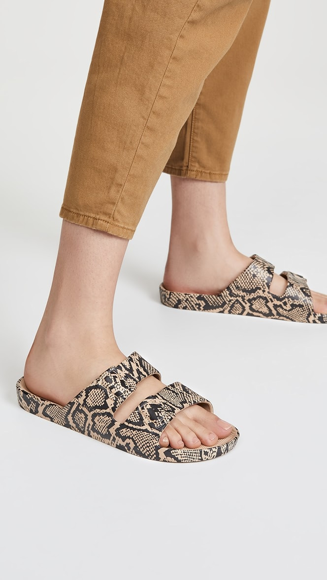 Moses Two Band Slides | Shopbop