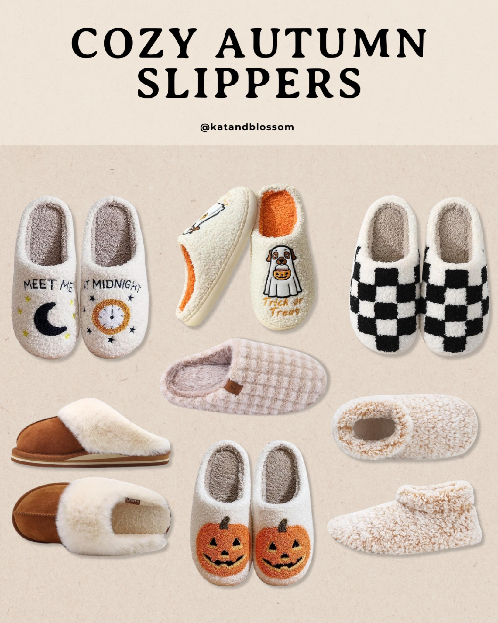 Cozy slippers to lounge in this fall 

#LTKSeasonal #LTKfindsunder50