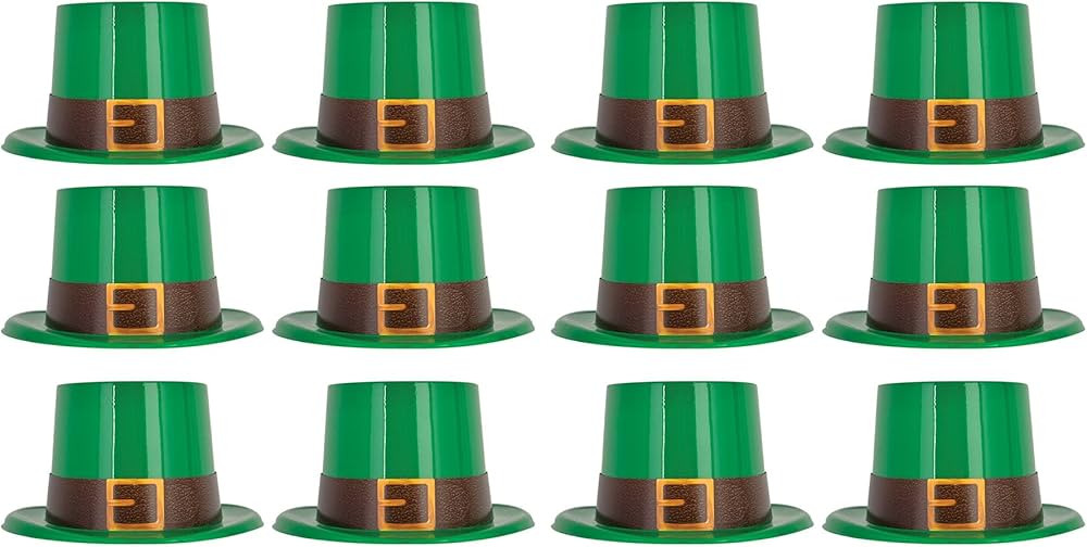 Beistle 12 Piece Plastic Leprechaun Top Hats Happy St Patrick's Day Party Supplies and Favors, Gr... | Amazon (CA)