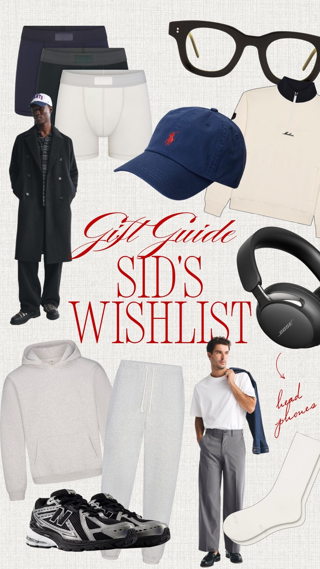 gift guide - what’s on Sid’s wishlist

#LTKMens #LTKGiftGuide #LTKHoliday