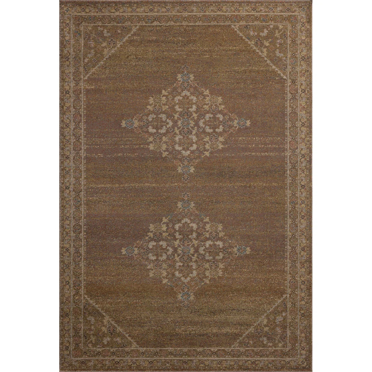 Magnolia Home by Joanna Gaines x Loloi Mona Sunset / Natural Area Rug | Wayfair North America