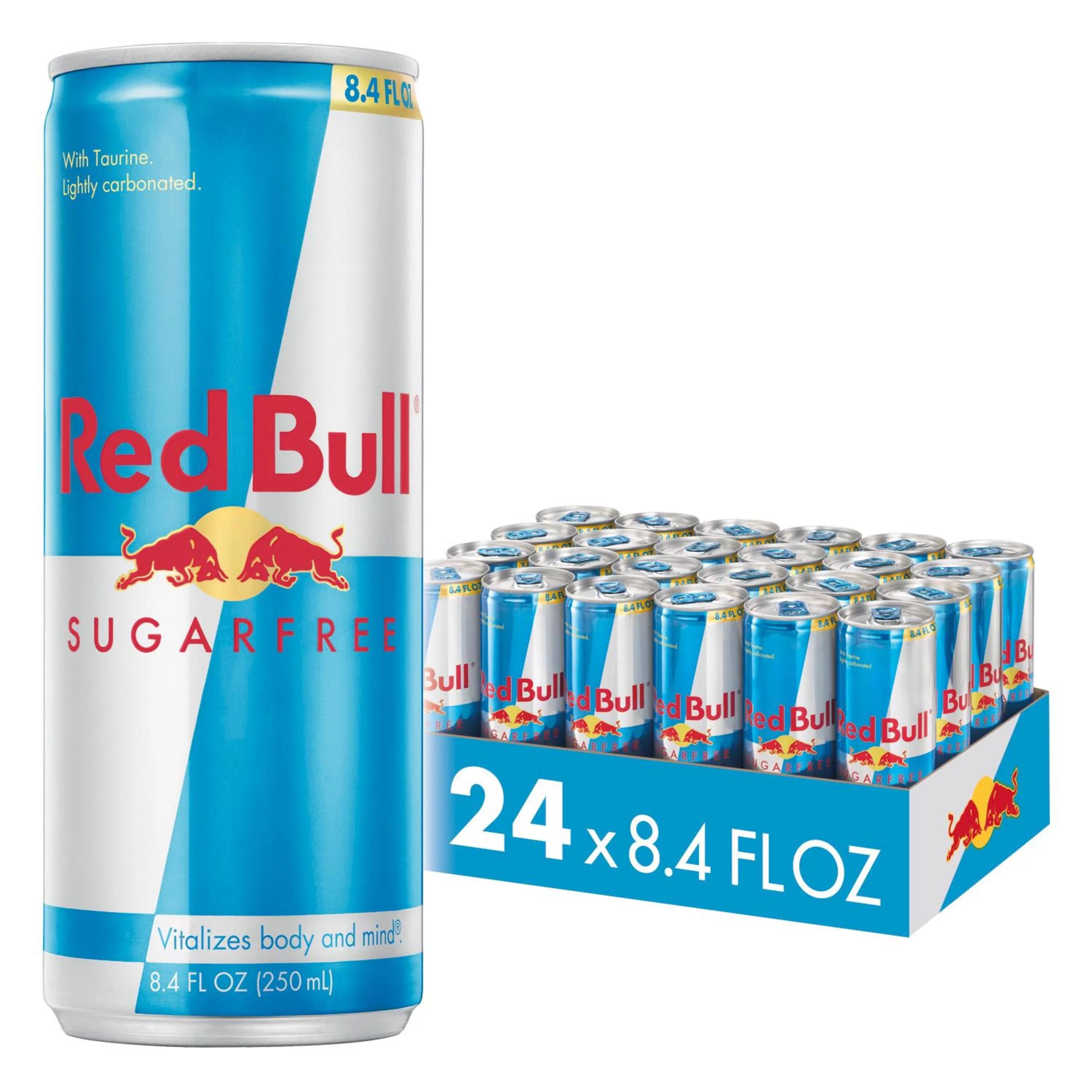 Red Bull, RDBRBD122114, Sugar Free Energy Drink, 24 / Carton | Walmart (US)