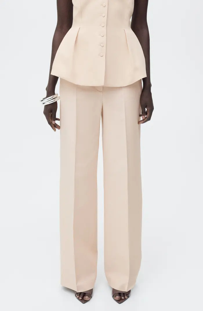 MANGO Straight Leg Suit Pants | Nordstrom | Nordstrom