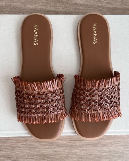 Rattan flat sandals perfect for summer vacation  Use code DANA20 for 20% off Kaanas sandals

#flatsandals #sandals #rattansandals #flats 

#LTKFestival #LTKshoecrush #LTKSeasonal