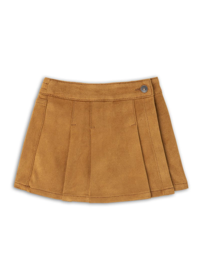 Wonder Nation Toddler Girl Suede Skirt, Sizes 12 Months - 5T | Walmart (US)
