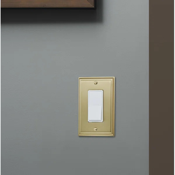 Mulholland 1-Gang Rocker Wall Plate | Wayfair North America