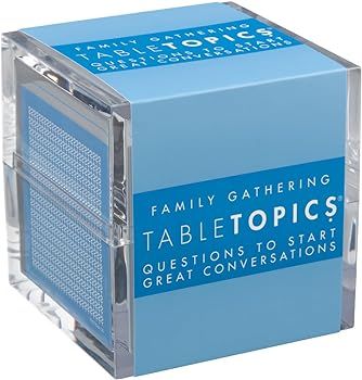 TableTopics Family Gathering - 135 Conversation Starter Question Cards for Family Parties & Reuni... | Amazon (US)
