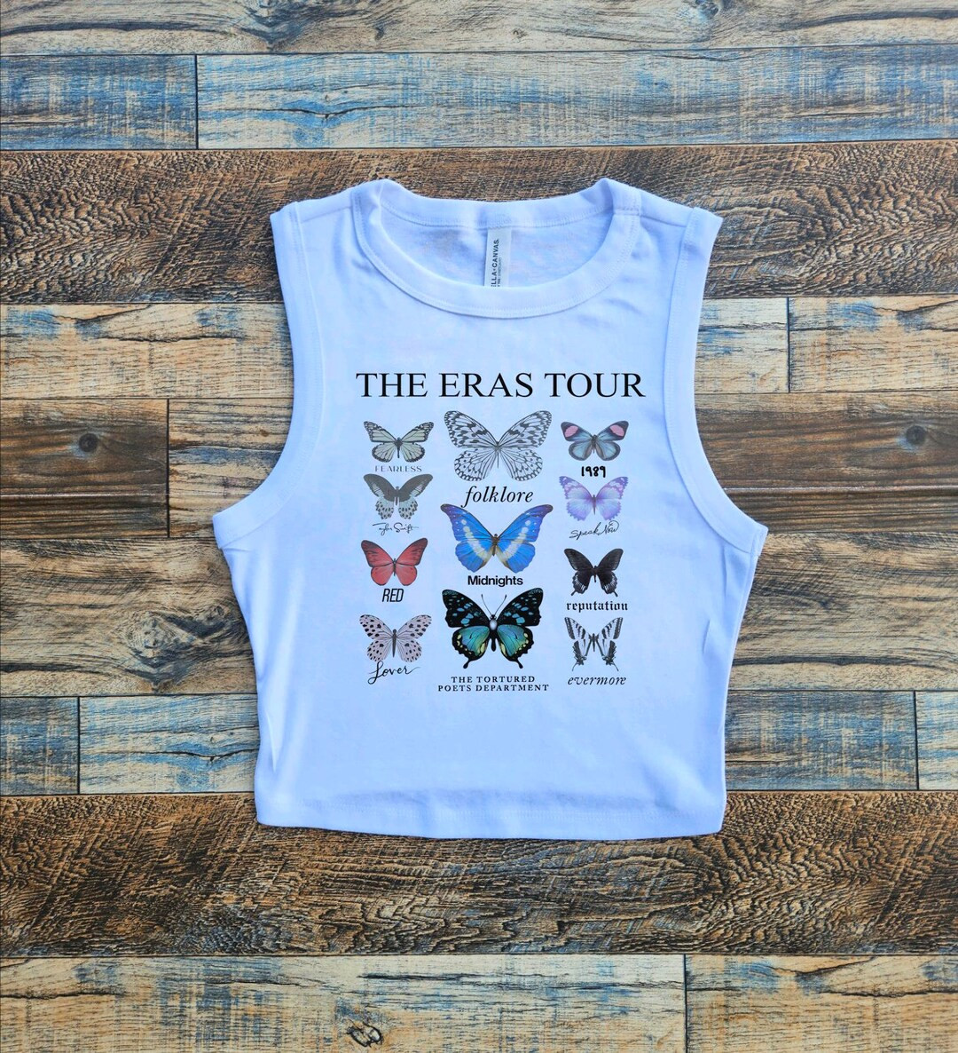 Eras Crop Top, Concert Crop, Birthday Taylor, Rep Crop, Concert Baby Tee, Custom Concert Tee - Et... | Etsy (US)