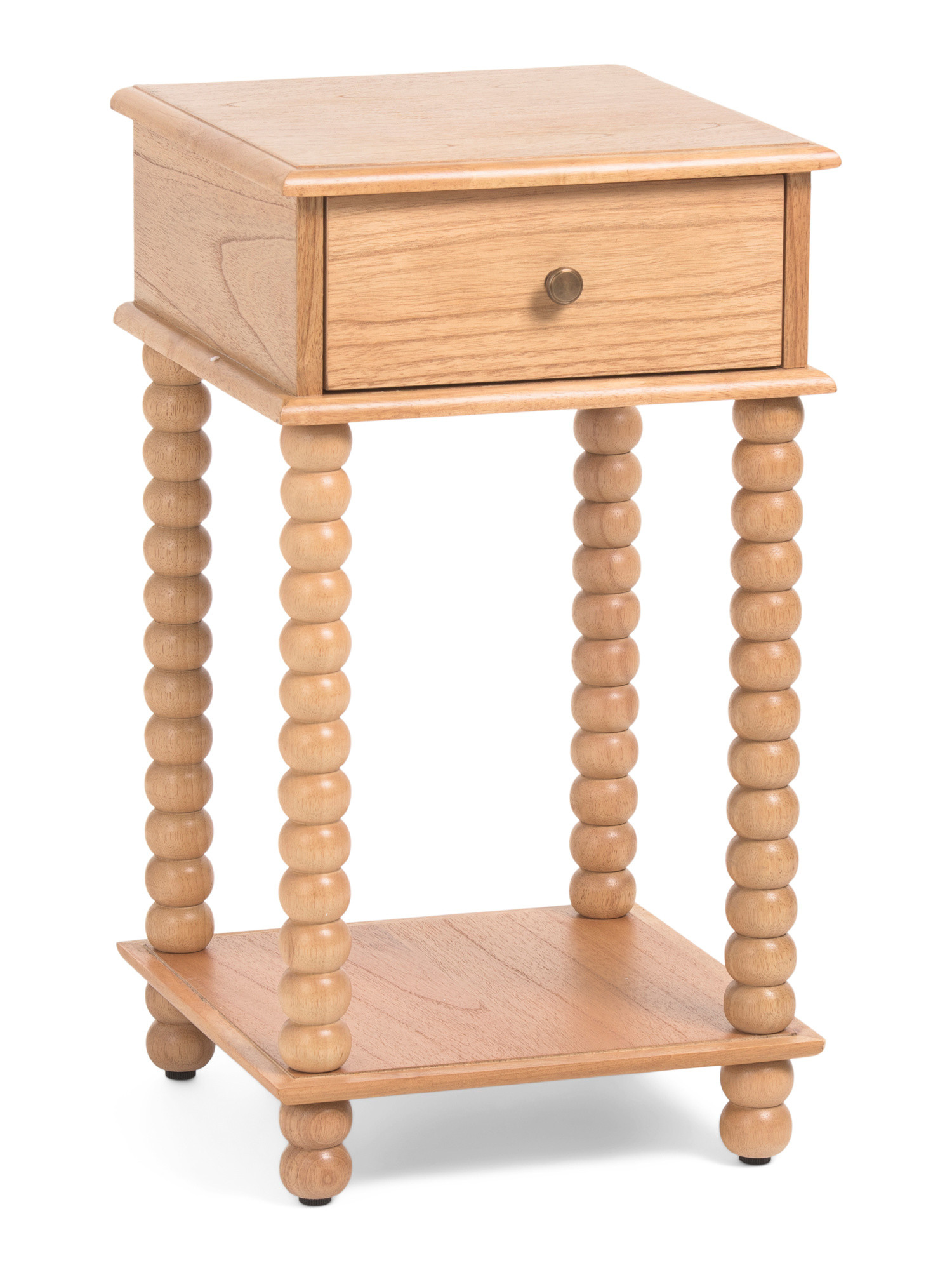 14x25.5 Twist Leg Nightstand With 1 Drawer | TJ Maxx