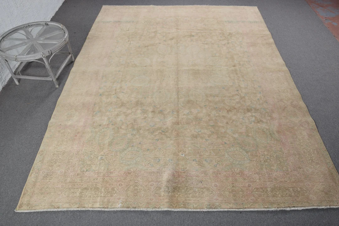 7.9x10.7 Ft Oversize Rug,vintage Rug,turkish Rug,antique Rug, Rugs for Bedroom, Brown Modern Rug,... | Etsy (US)