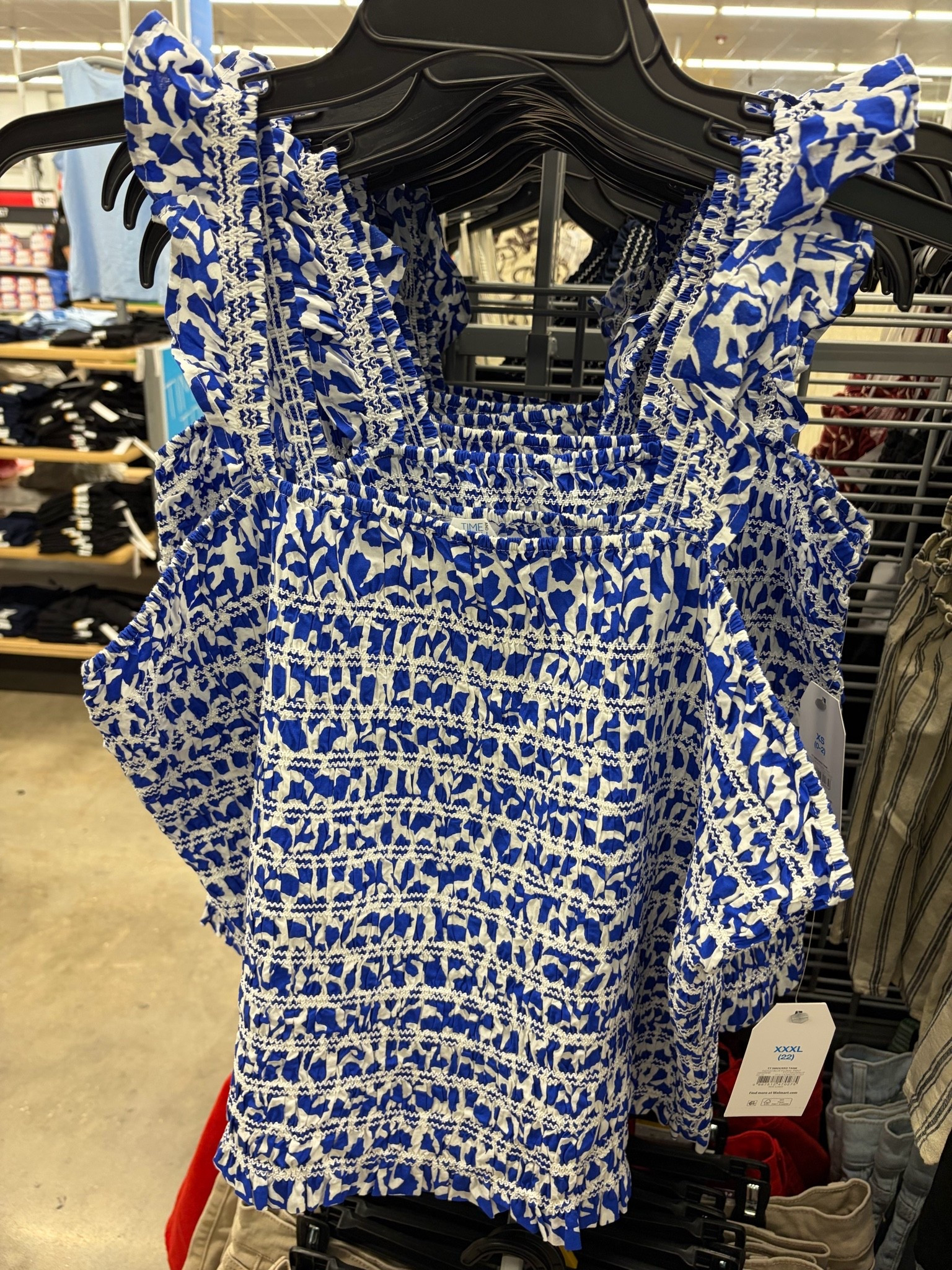 Who says cute has to be expensive? 🤍💙 Loving this Walmart tank for an easy everyday look! #LTKFinds #WalmartFashion #SummerStyle #AffordableFashion