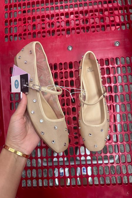 Ballerina flats at target! Love this color 