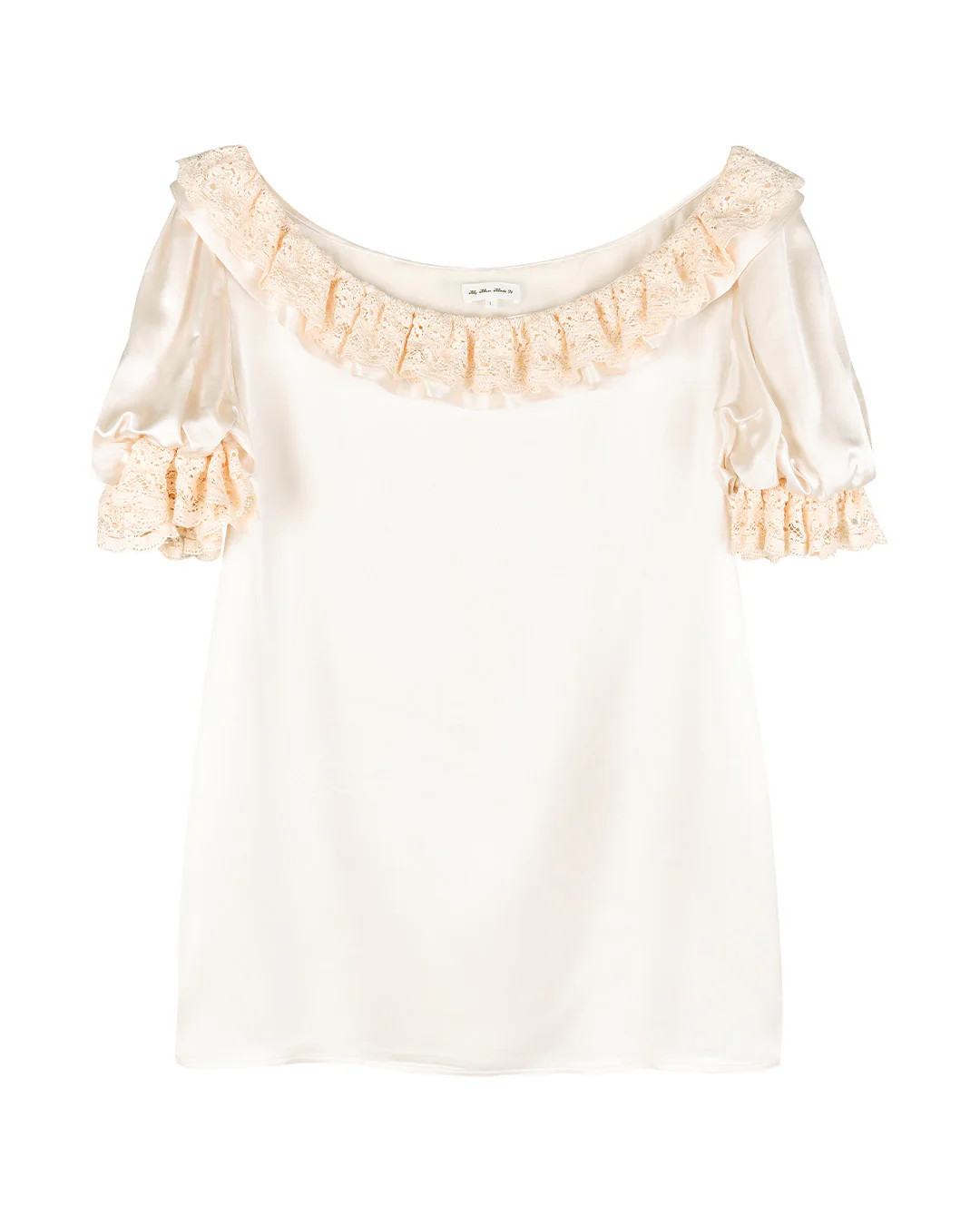 Dresses: Lace Layer Soirée Dress - Frost - My mum made it | My Mum Made It